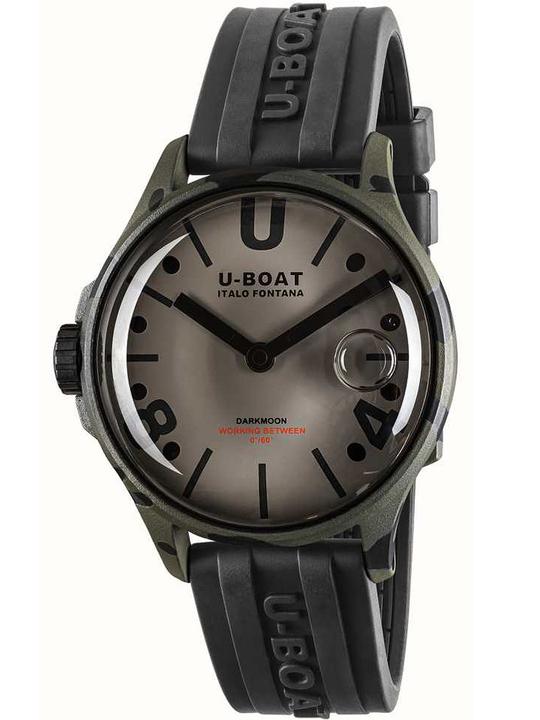 Actual product image U-Boat 9551 Darkmoon Grey Camouflage Men's Watch 40mm 5ATM (Sports watch, 40 mm)