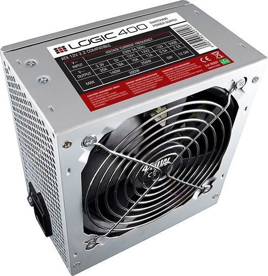 Produktbild Modecom Logic 400 - Netzteil (intern) - ATX12V 2.2 (400 W)