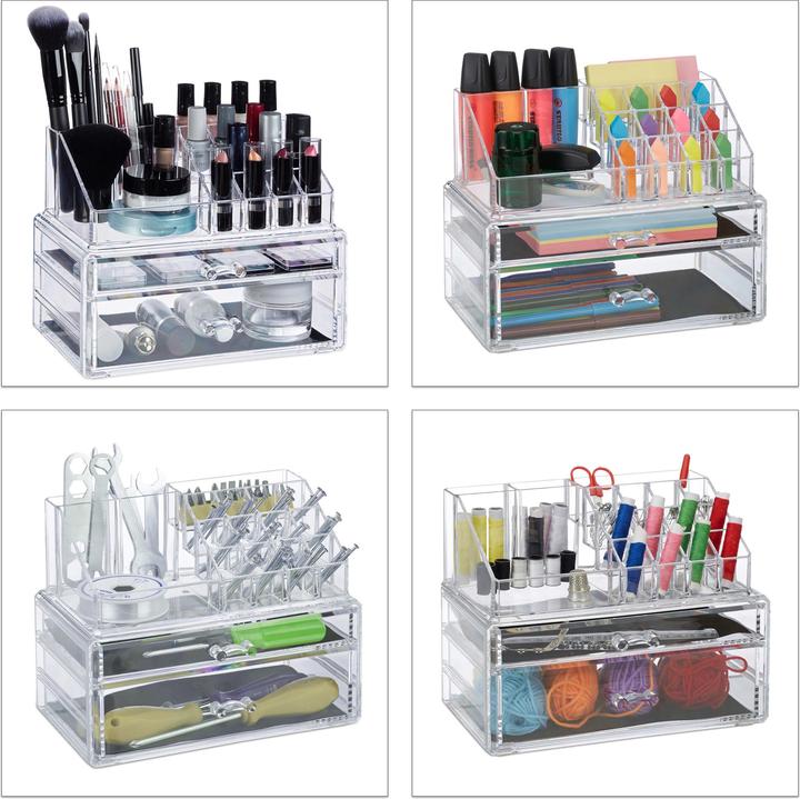 Image du produit Relaxdays Organiseur de maquillage