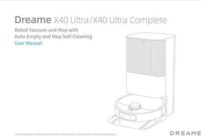 Actual product image Dreame X40 Ultra (Robot vacuum)