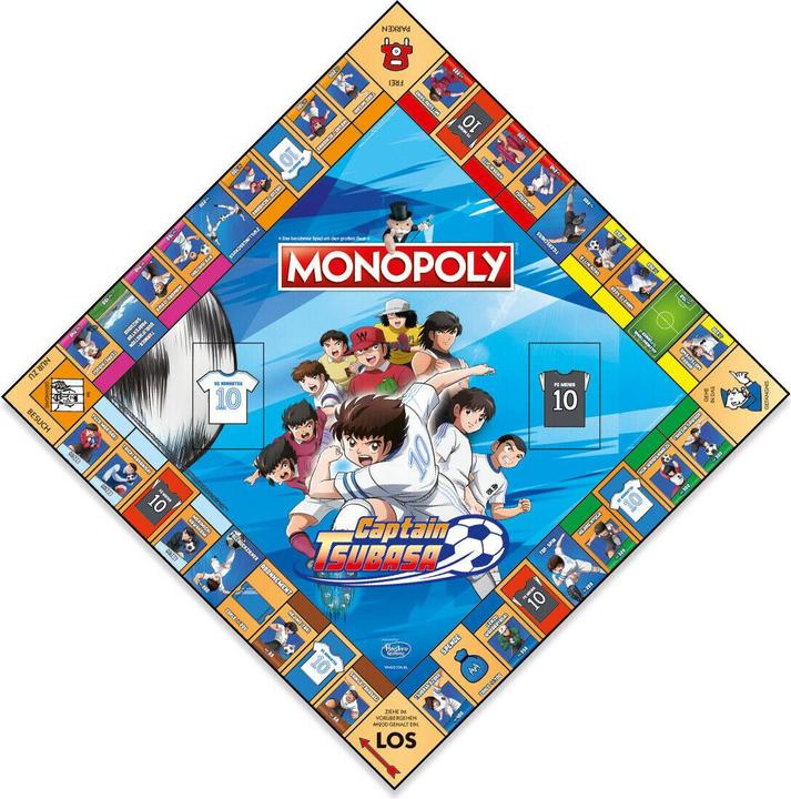 Actual product image Hasbro Monopoly Captain Tsubasa (d/f) (German, French)