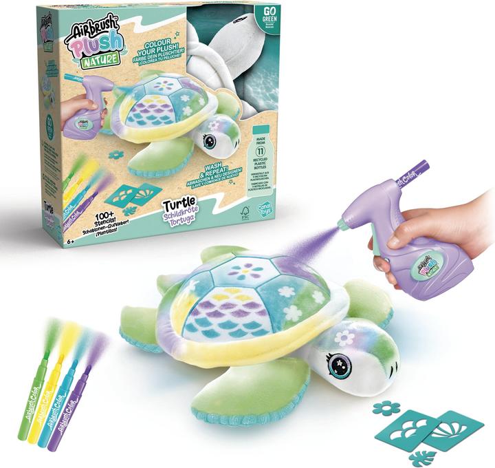 Produktbild Airbrush Plush - Turtle (28 cm)