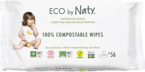 Naty Sensitive wipes (56 Stück)