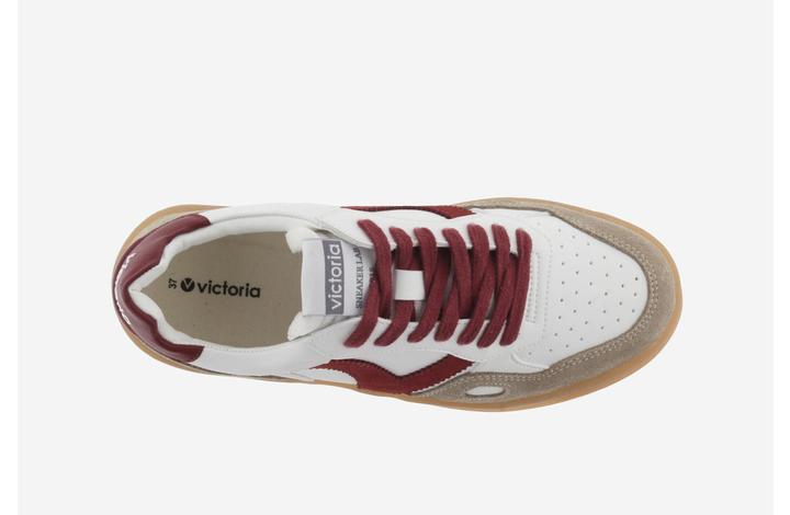 Actual product image Victoria seoul 's leather and suede effect sneakers (40)