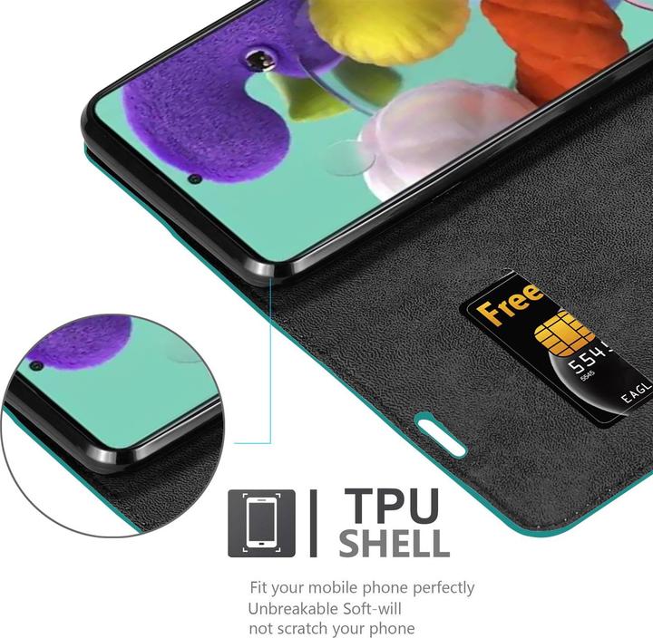 Produktbild Cadorabo Book Invisible Magnet Cover (Samsung Galaxy A52 5G)