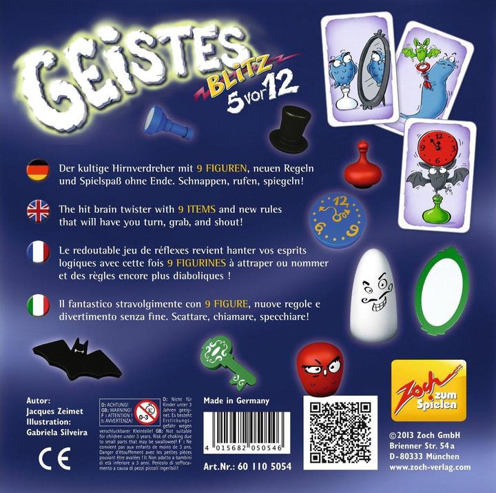 Image du produit Zoch Flash d'inspiration 5 à 12 (Allemand, Anglais, Français, Italien)