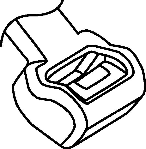Actual product image HellermannTyton 100) Cable tie 200x4.9 with anti slip (Metal cable ties, 200 mm, 100 pcs.)