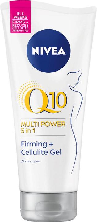 Produktbild NIVEA Q10 + Multi Power 5 In 1 Anti-Cellulite + Firming Gel-Cream 200ml (Körpercreme, 200 ml)
