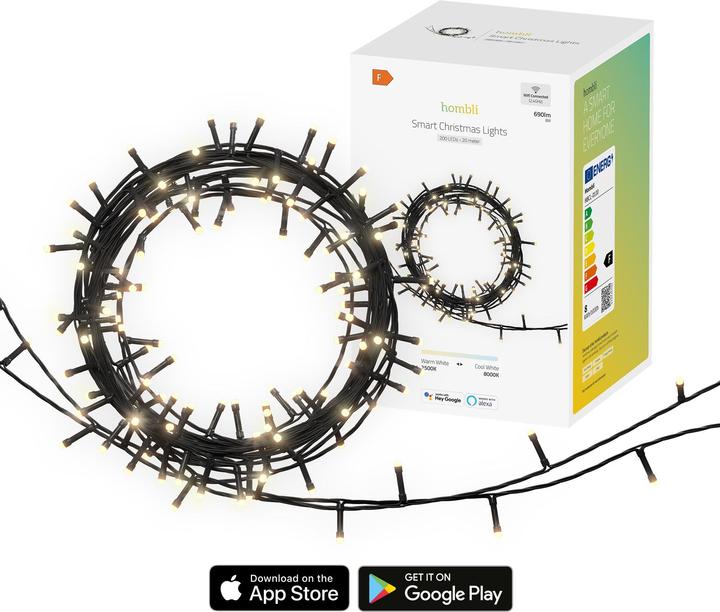 Actual product image Hombli Smart Christmas light (20 m)