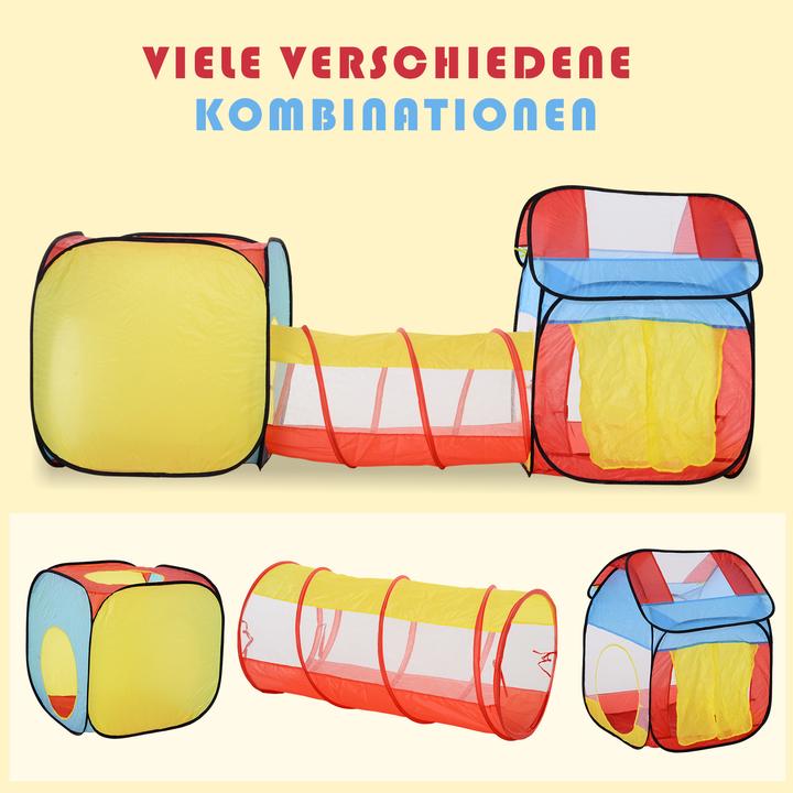 Actual product image Homcom Children's play tent with tunnel