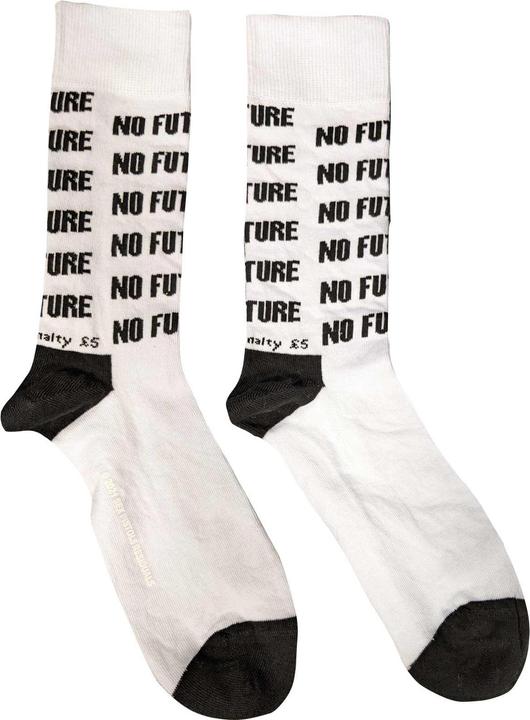 Sex Pistols Unisex Adult No Future Socks (40.5 - 44.5)