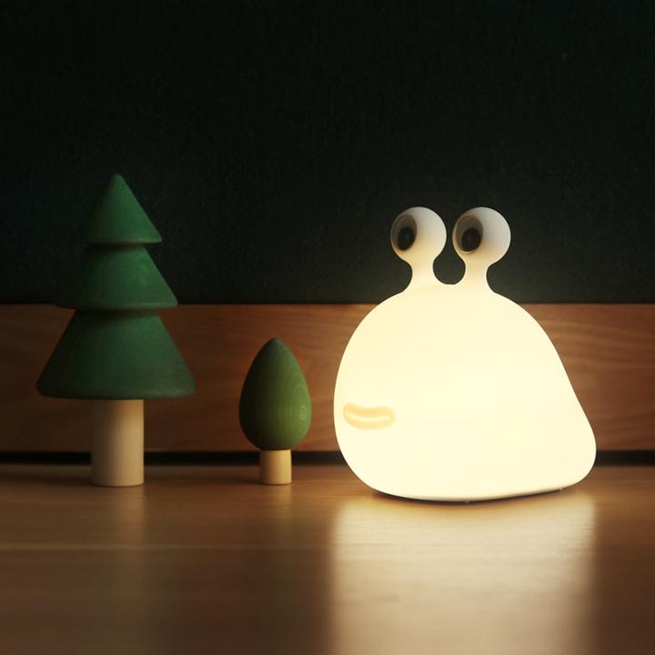 Actual product image Muid Slug Night Lamp