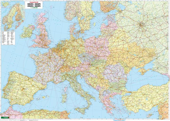 Immagine prodotto Poster Freytag Berndt grande.Europa,politica