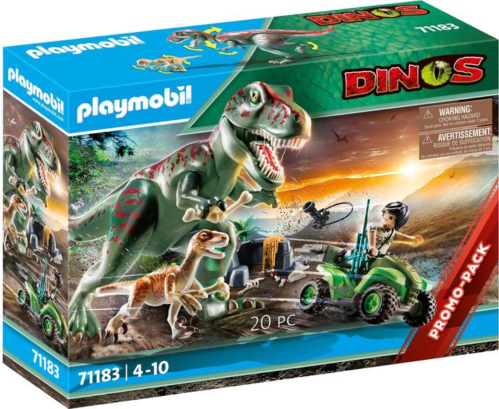Playmobil Playm. T-Rex attack | 70632 (71183, Playmobil dinos)