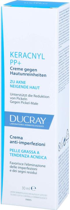 Produktbild Ducray keracnyl PP Creme, 30 ml CRE (30 ml, Tagescreme)