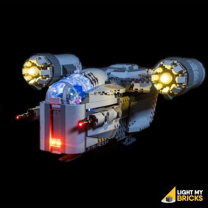 Produktbild Light my bricks LED Licht Set für LEGO Stars Wars - The Mandalorian - Transporter des Kopfgeldjägers