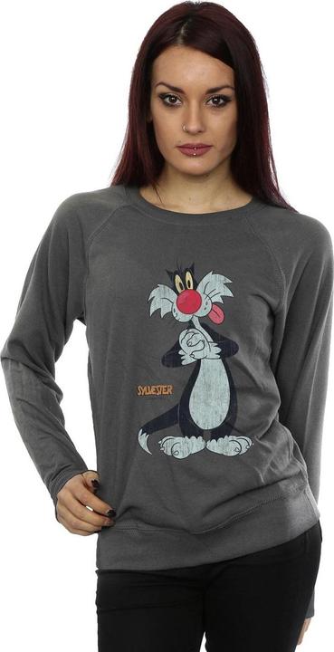 Immagine prodotto Looney Tunes Sylvester Distressed Felpa Donna (S)