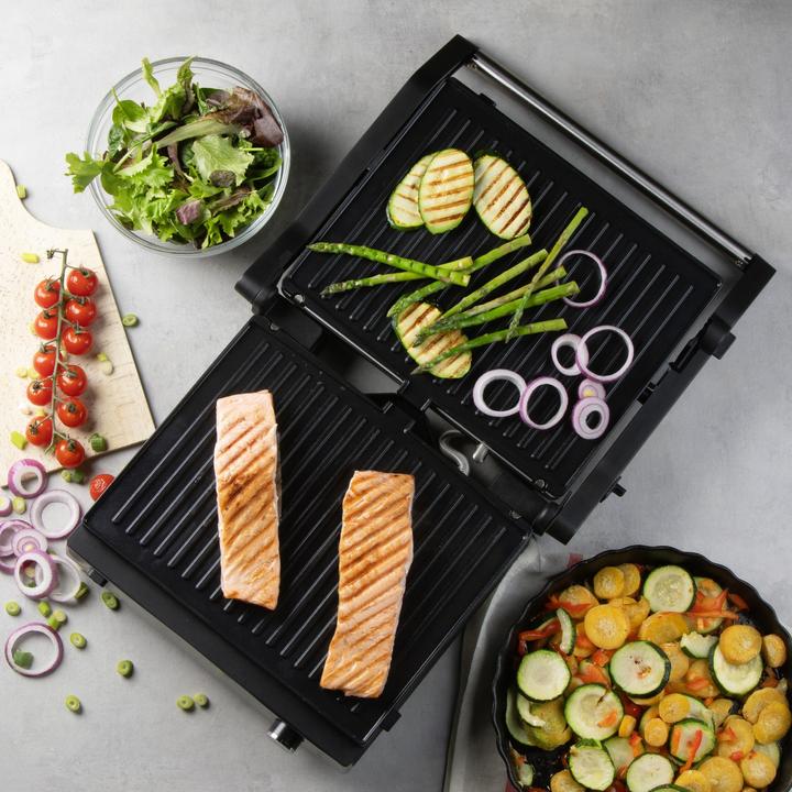 Image du produit Domo MULTIFUNKTIONALER KONTAKTGRILL 2-IN-1 Grill Schwarz