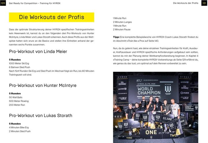 Actual product image Hyrox – das Fitnessrace für jeden (German, Hyrox, 2023)