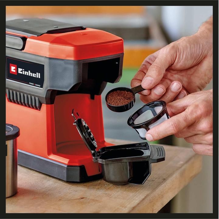 Produktbild Einhell Akku-Kaffeemaschine » TE-CF 18 Li-Solo « Inkl. Edelstahl-Tasse