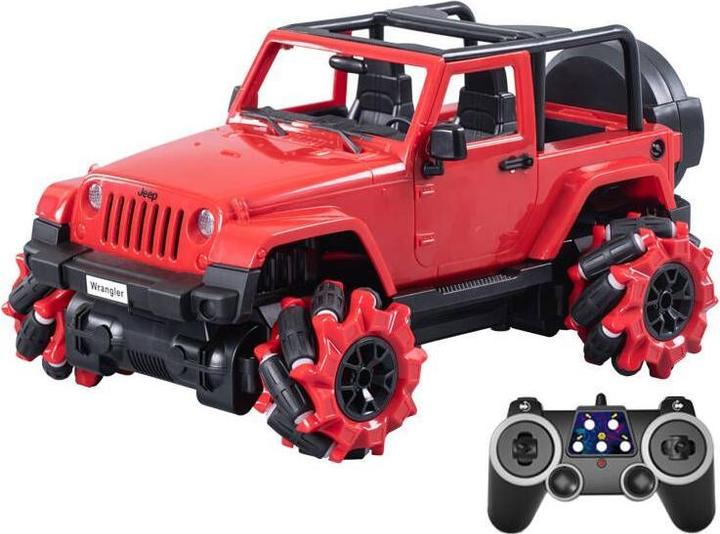 Actual product image Double Remote-controlled car 1:16 (red) Jeep (drift) E348-003