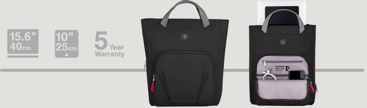 Immagine prodotto Wenger Motion Vertical Tote Chic Nero (18 l)