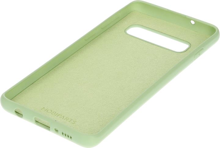 Produktbild Mobiparts Silicone Cover Samsung Galaxy S10 Pistache Green (Samsung Galaxy S10+)