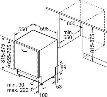 Actual product image Bosch Hausgeräte SMV2HVX22E