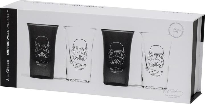 Produktbild Original Stormtrooper Shot Gläser (4er Set) (0.30 dl, 4 x, Schnapsgläser + Shotgläser)