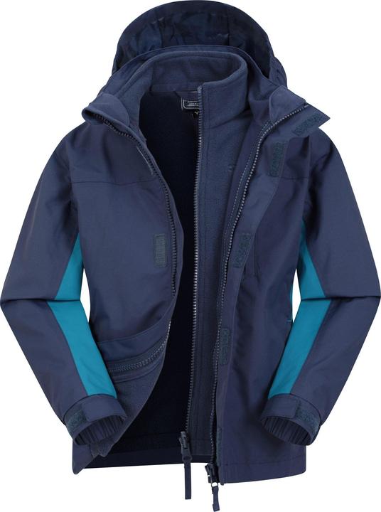 Immagine prodotto Mountain Warehouse Cannonball Giacca Impermeabile 3 In 1 Bambini (116)