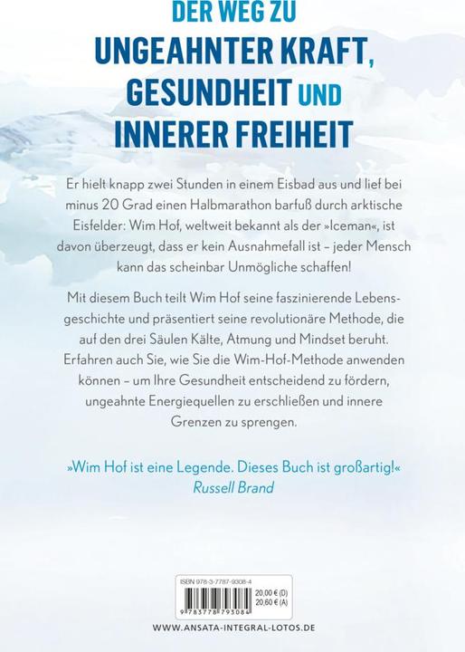 Produktbild Die Wim-Hof-Methode (Deutsch, Wim Hof, 2021)
