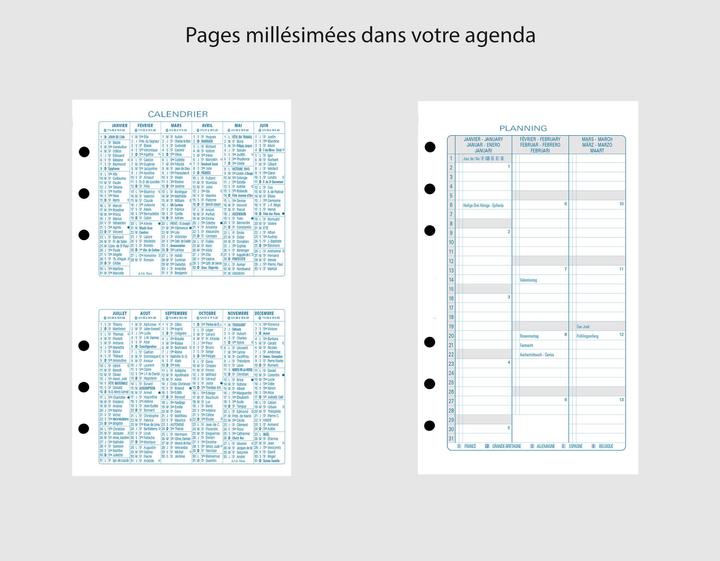 Actual product image Exacompta Agenda Exatime 14 SAD (Hardcover)