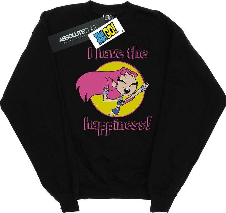 Immagine prodotto Teen Titans Go I Have The Happiness Felpa Ragazze (116)