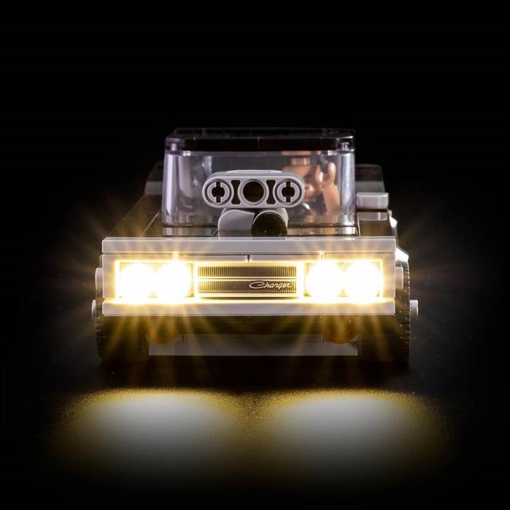 Actual product image Light my bricks LED Light Set for LEGO Speed Champions 1970 Dodge Charger R/T