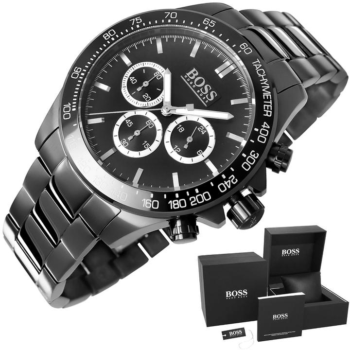 Produktbild Hugo Boss Ikon 1512961 Herrenuhr + BOX (Chronograph, 44 mm)