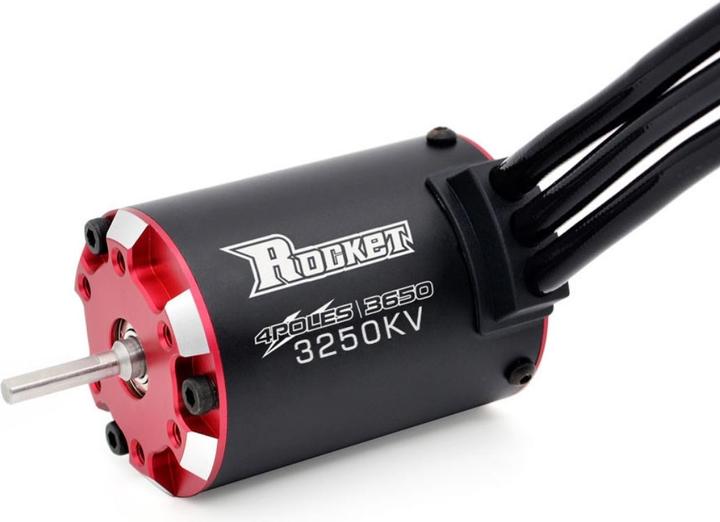 Actual product image Surpass Hobby Rocket V2 supersonic 3650 4 poles 3250 KV