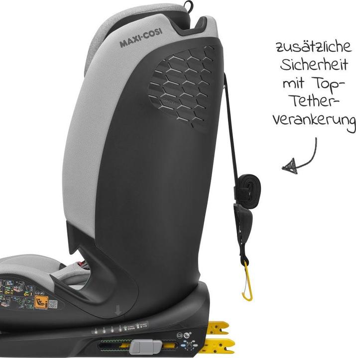 Actual product image Maxi-Cosi Titan Plus i-Size Authentic Grey (Child seat, ECE R129/i-Size Standard)