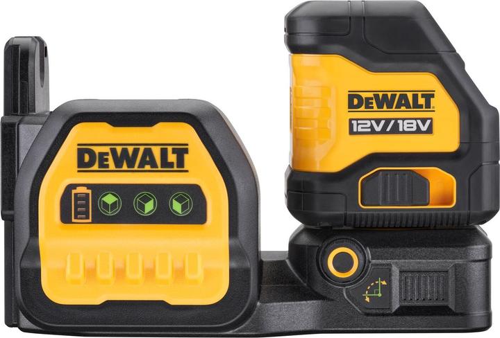 Actual product image DeWalt 18 Volt Battery Cross Line Laser Green / without batteries