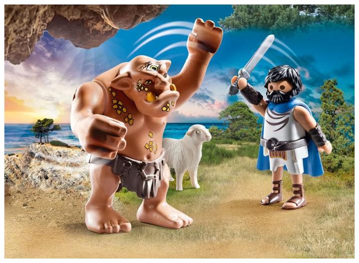 Actual product image Playmobil History 70470 Ulysses and the Cyclops Polyphemus