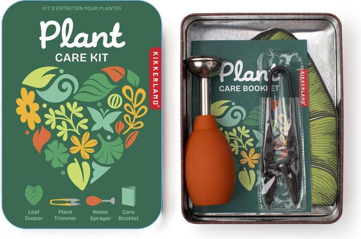 Actual product image Kikkerland Plant Care Tin