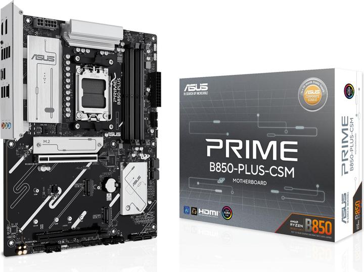 Actual product image ASUS PRIME B850-PLUS-CSM (AM5, AMD B850, ATX)