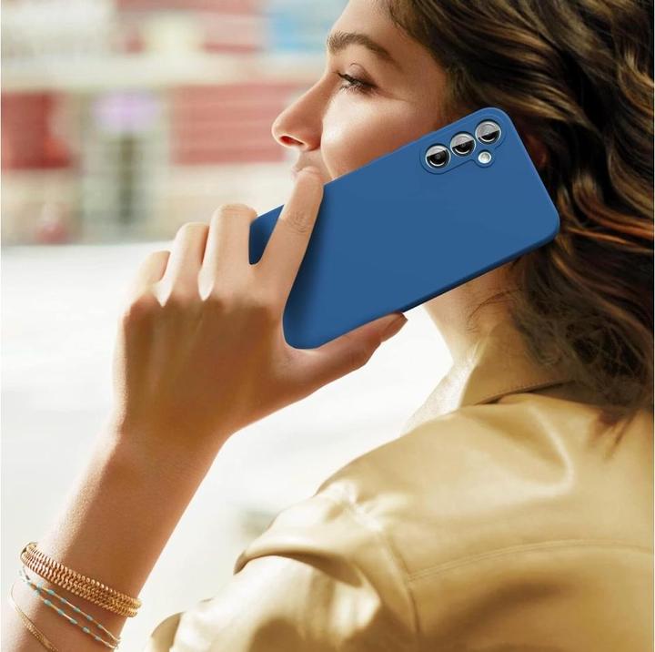 Produktbild Screenguard Samsung Galaxy A34 5G Liquid Silicone Case Hülle (Samsung Galaxy A34 5G)