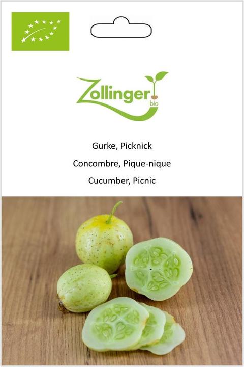 Produktbild Zollinger Bio Gurke, Picknick (Gemüsesamen)
