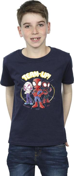 Image du produit - T-shirt SPIDEY AND HIS AMAZING FRIENDS SKETCH - Garçon (104)