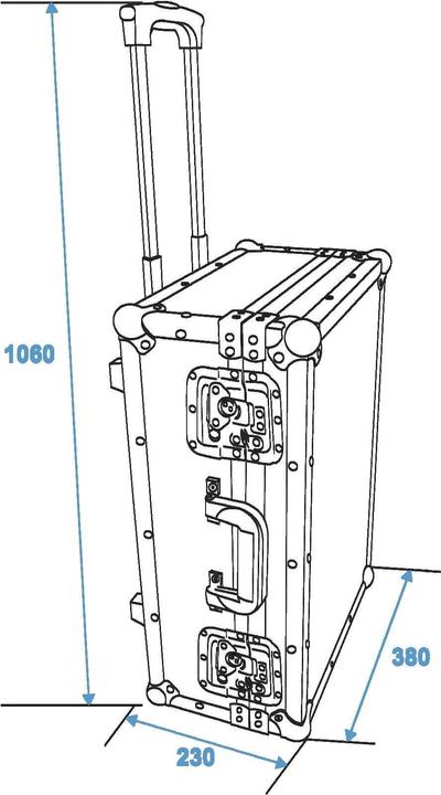 Image du produit Omnitronic Valise avec trolley (Universel)