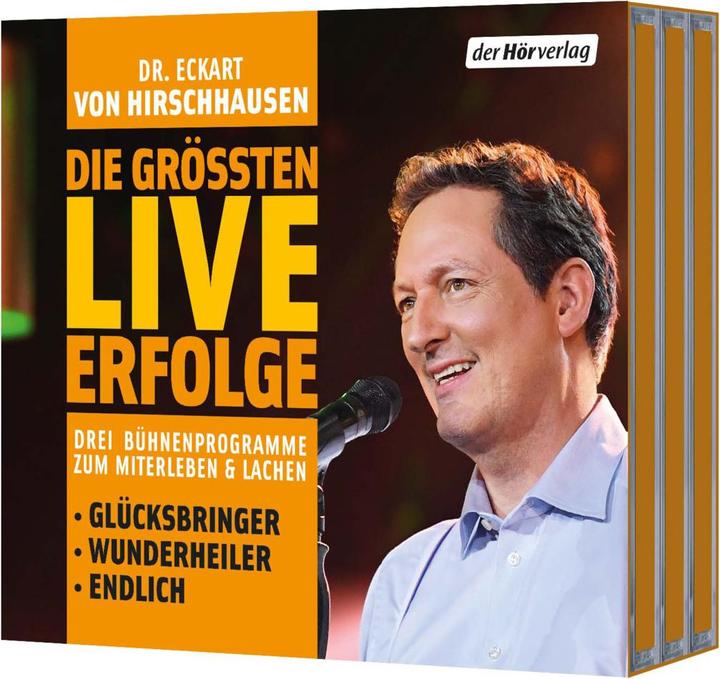 Immagine prodotto I più grandi successi LIVE (Specie d'angolo di Hirschhausen, Tedesco)