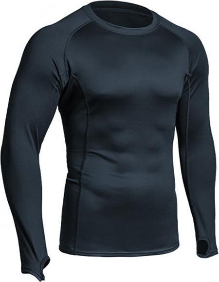 A10 Equipment Langarm Shirt THERMO PERFORMER 0°C/-10°C, navy blue