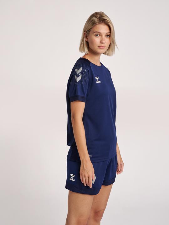 Actual product image hummel Lead S/S Poly Jersey Women (XS)