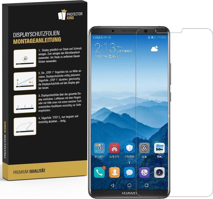Produktbild Protectorking 2x Premium Displayschutzfolie 3D KLAR (2 Stück, Huawei Mate 10 Pro)