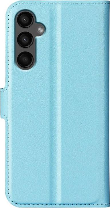 Actual product image Cover-Discount Galaxy A15 - Leather case blue (Samsung Galaxy A15)